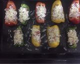 पनीर स्टफड मिनी पेपरस (paneer stuffed mini pepper recipe in Hindi) रेसिपी चरण 4 फोटो