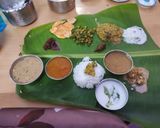 A picture of step 7 of #OSR#Onam Sandhya will be served in banana leaves all varieties.