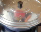 Foto del paso 16 de la receta Albóndigas de pollo en salsa de piquillos con toque agridulce