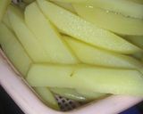 A picture of step 1 of Honey Chili Potato.