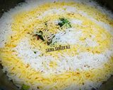 A picture of step 6 of Hara masala zafrani biryani #cookpadapp #kobabandcookpad.