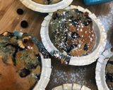 Une image de l'étape 6 de Muffins myrtilles / chocolat blanc.