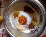 A picture of step 1 of Spice crackers.