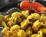 A picture of step 3 of Indian Style Stir Fried Cauliflower.
