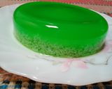 Foto langkah ke 4 dari resep Puding Lumut.