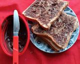 A picture of step 1 of 4 Minutes Hazelnut Cocoa Bread and Rose Milk.