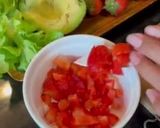 รูปขั้นตอนการทำที่ 6 ของ แซนวิชไข่คนอะโวคาโด้ 🥑🍳& ซัลซ่าผลไม้🍎🍓