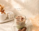 Foto langkah ke 5 dari resep Oat Milk Cereal Matcha (Menu Sarapan SatSet) 5 Menit.