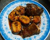 Hình bước làm 4 của món Cá lóc sốt gừng