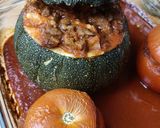 Une image de l'étape 6 de 🍅Tomates et courgettes farcies veggies express.