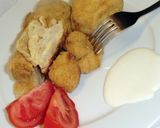 Rántott karfiol recept, sütőben sütve recept fázis 5 fotója