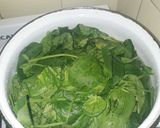 Foto del paso 1 de la receta: Budín de espinaca y zanahoria