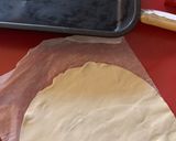 Foto del passaggio 1 della ricetta Alberello di girelle alla crema di formaggio e cannella🥨🎄🤍