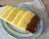 Foto langkah ke 5 dari resep Bolu kukus 2 lapis.