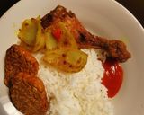 Foto langkah ke 8 dari resep Ayam Kunyit Tumis Basah.
