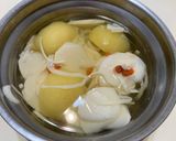 鮮筍蘋果🍎枸杞湯（電鍋料理）的食譜步驟6照片