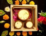 A picture of step 4 of Rice dry fruit kheer /phirni.