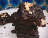 वालनटचॉकलेट ब्राउनी/walnut choclate whole wheat eggles brownie recipe in hindi) रेसिपी चरण 5 फोटो