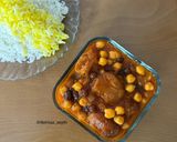 عکس مرحله 2 از دستور اوزگوز خورشت(خورش سنتی آذربایجان)