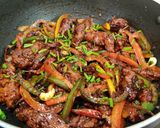 A picture of step 10 of Dragon Chicken.