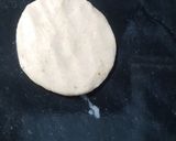 A picture of step 5 of Soft Puri with Aloo ki bhujiya, Kheer & achar.