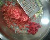 A picture of step 2 of Cabbage and carrots salad.