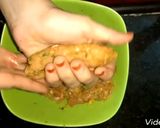 A picture of step 2 of Mutton seekh kabab.