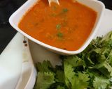 A picture of step 8 of Tomato onion shorba.