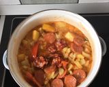 Paprikás krumpli 🧅🍠🍅 recept fázis 3 fotója