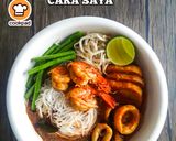 Gambar langkah 15 resipi Bihun Kari Seafood Tanpa Santan Cara Saya.