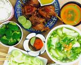 Hình bước làm 5 của món Canh bầu nấu tôm khô