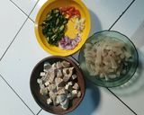 Foto langkah ke 1 dari resep Kikil tempe manis pedas👌.
