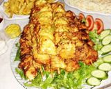 صورة لخطوة 5 من وصفة شيش طاووق بالخضار 😋