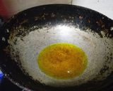 A picture of step 1 of Dhaba style aloo matar ki sabzi.