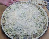 Foto del passaggio 6 della ricetta Quiche di pasta brisè con carciofi 🥧