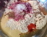 A picture of step 1 of Crispy Onion Khasta.