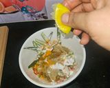 A picture of step 2 of Kurkuri bhindi.