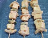A picture of step 8 of Paneer tikka masala.