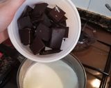 Foto del paso 11 de la receta: Primer pastel de tres chocolates