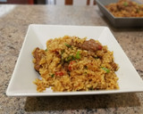 Foto del paso 8 de la receta: Arroz dorado con carne de ternera