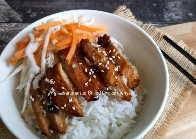 Langkah-langkah untuk membuat Cara bikin Grilled Chicken Teriyaki