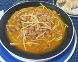Foto del paso 1 de la receta: Porotos con riendas.