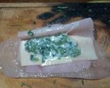 Foto del paso 5 de la receta: Milanesas de pollo rellenas con verduras