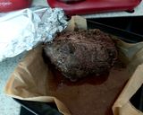 A picture of step 4 of My Peppered Roast Beef with Peppercorn Sauce. 😋.