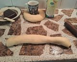 Foto del paso 9 de la receta: Rosca de Pascua trenzada y rosca clásica rellena de crema pastelera