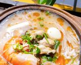 Hình bước làm 9 của món Súp hàu hải sản