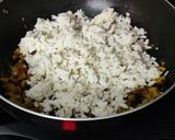 A picture of step 5 of Protein poha.