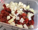 Une image de l'étape 5 de Bœuf sauté aux tomates, oignon et épices anardana.
