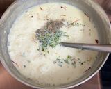 A picture of step 4 of Rice Kheer.