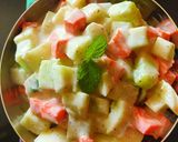 A picture of step 4 of Cucumber Carrot Salad.